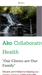 Mobile Screenshot of akohealth.com